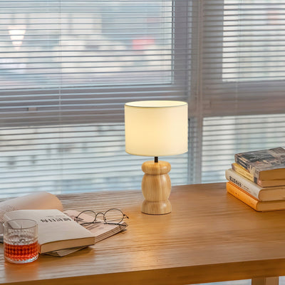 Beadon Wood Table Lamp