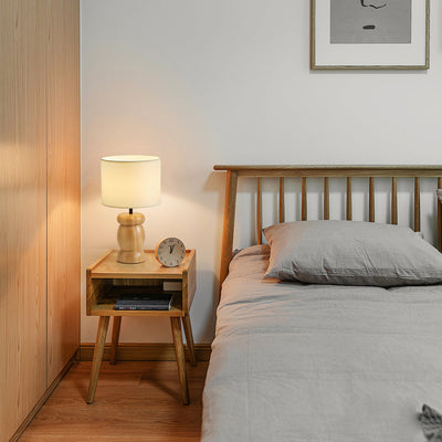 Beadon Wood Table Lamp