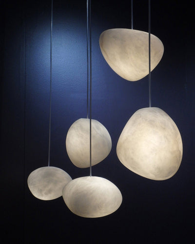 Nivisaya Pebbles Alabaster Pendant Lamp