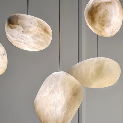 Nivisaya Pebbles Alabaster Pendant Lamp