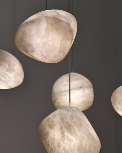 Nivisaya Pebbles Alabaster Pendant Lamp