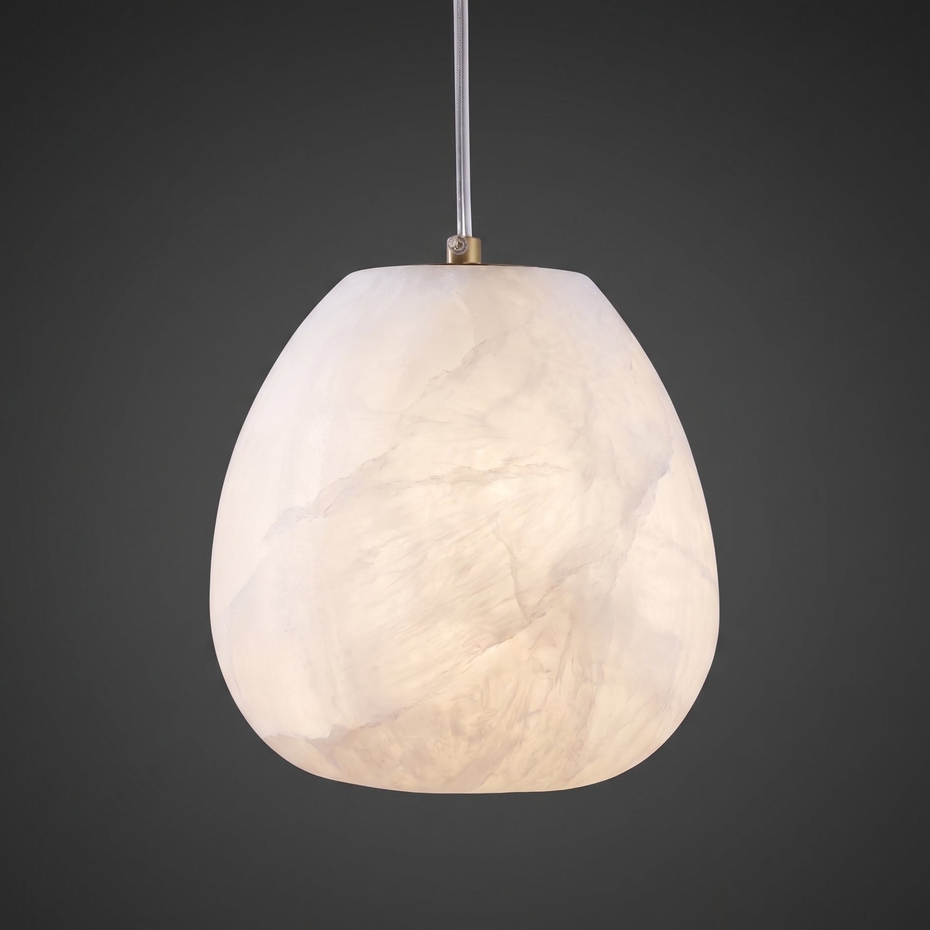 Nivisaya Pebbles Alabaster Pendant Lamp