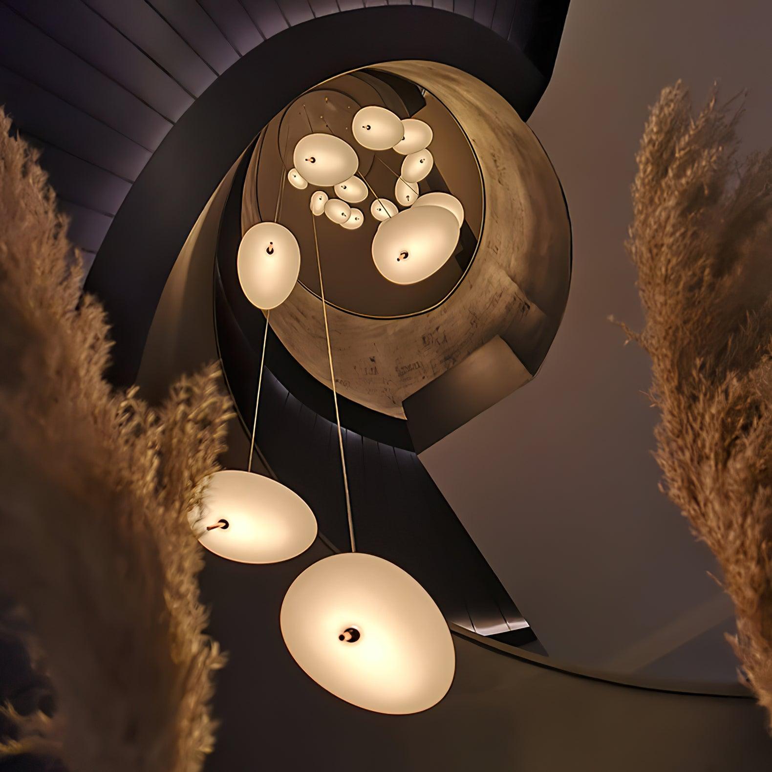 Velarena Modern Glass Pendant Light