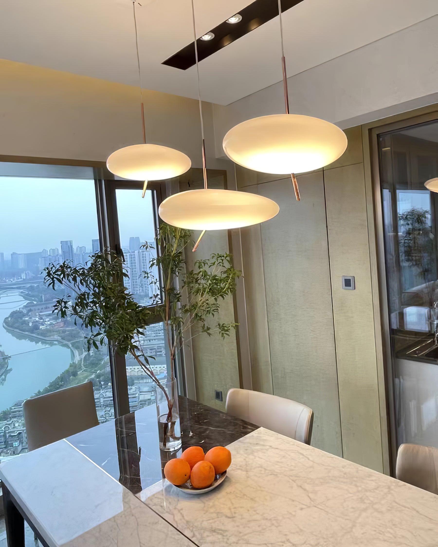 Velarena Modern Glass Pendant Light