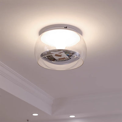 Eshair Nordic Art Pendulum Glass Ceiling Light