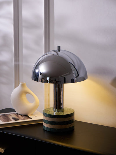 Strata Minimalist Marble Table Lamp