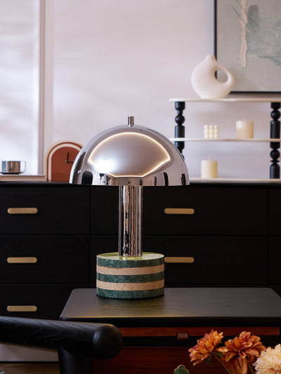 Strata Minimalist Marble Table Lamp