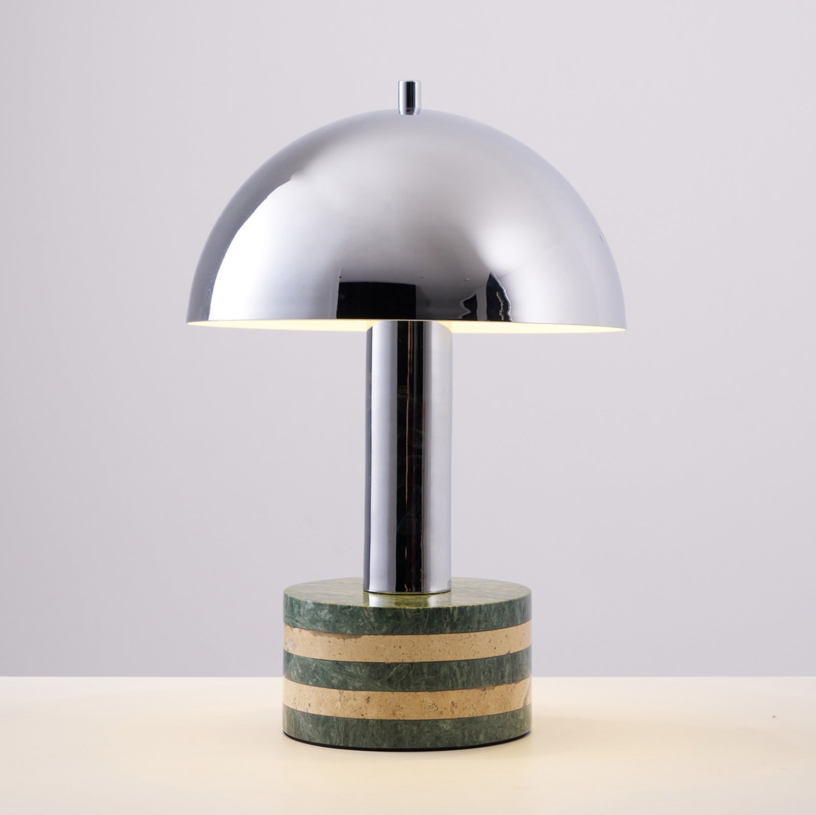 Strata Minimalist Marble Table Lamp