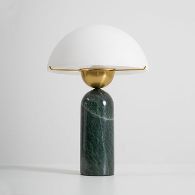 Veviniel Alabaster Table Lamp - Neutral Decor