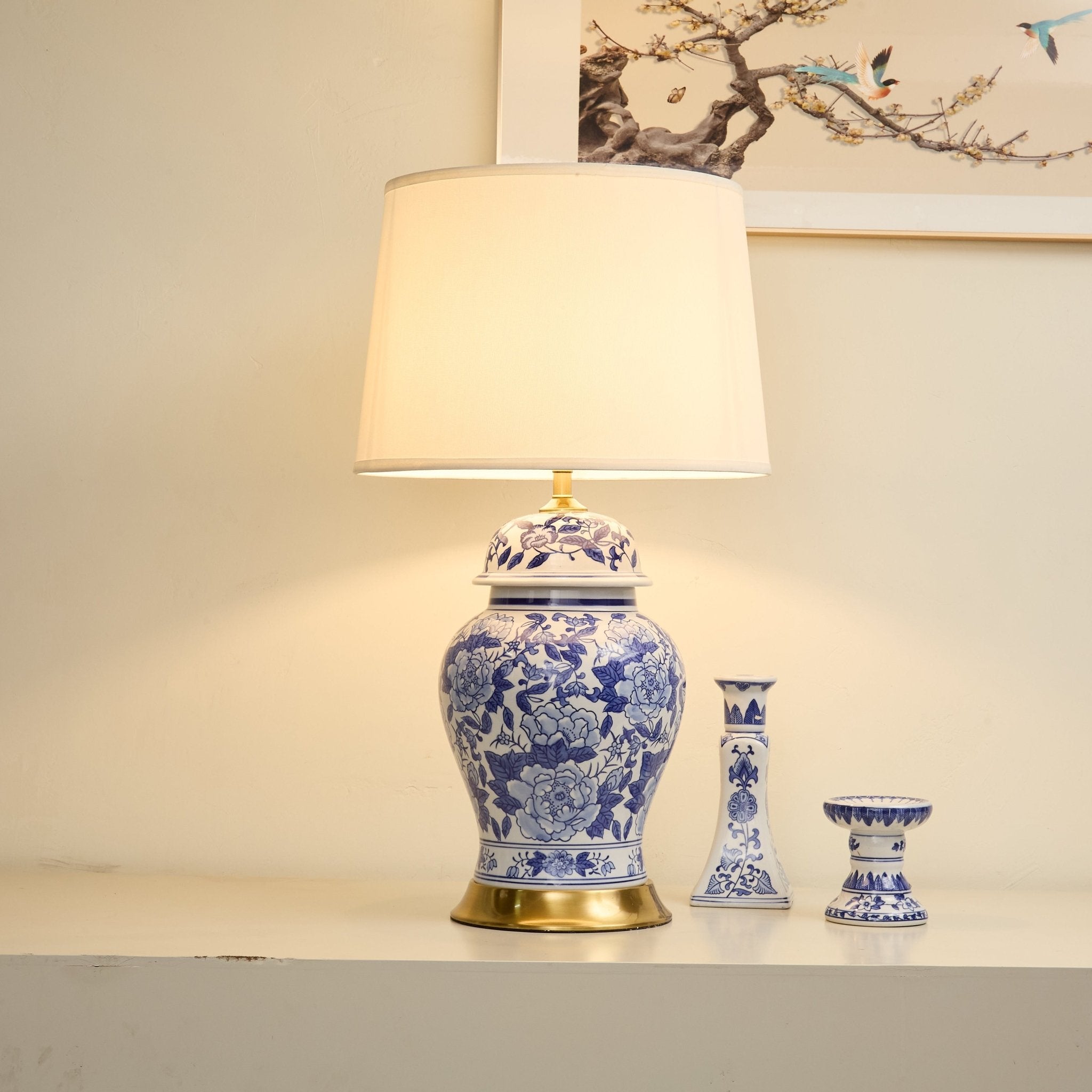 Peony Jar Table Lamp