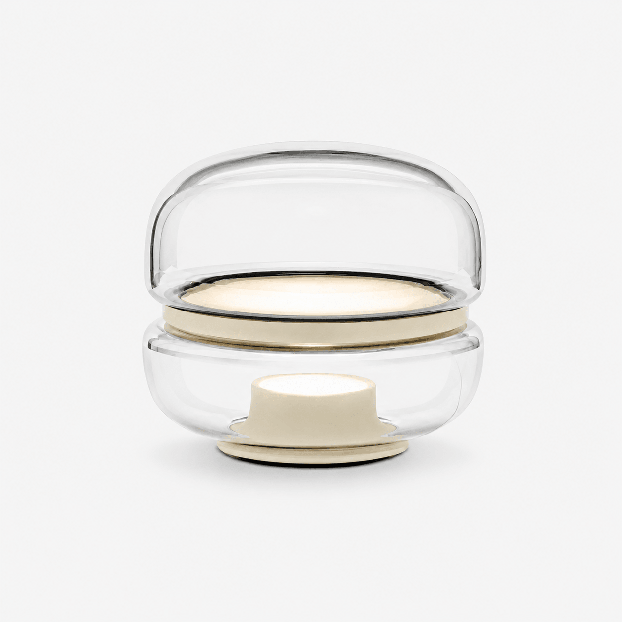 Eirelena Smoke Glass Table Lamp