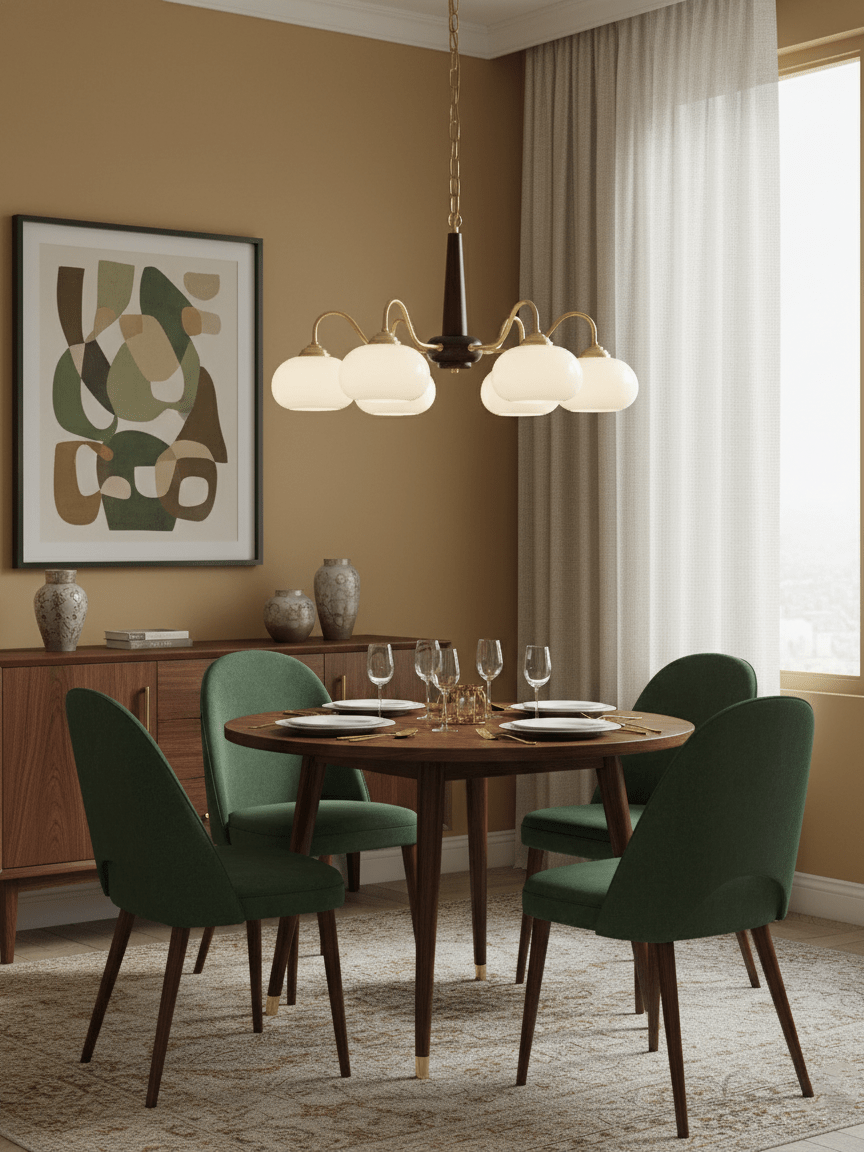 Persimmon Chandelier