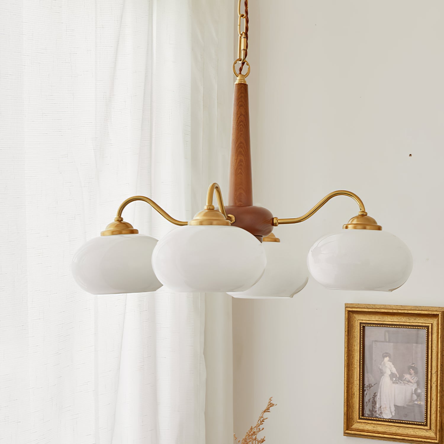 Velafield Persimmon Chandelier