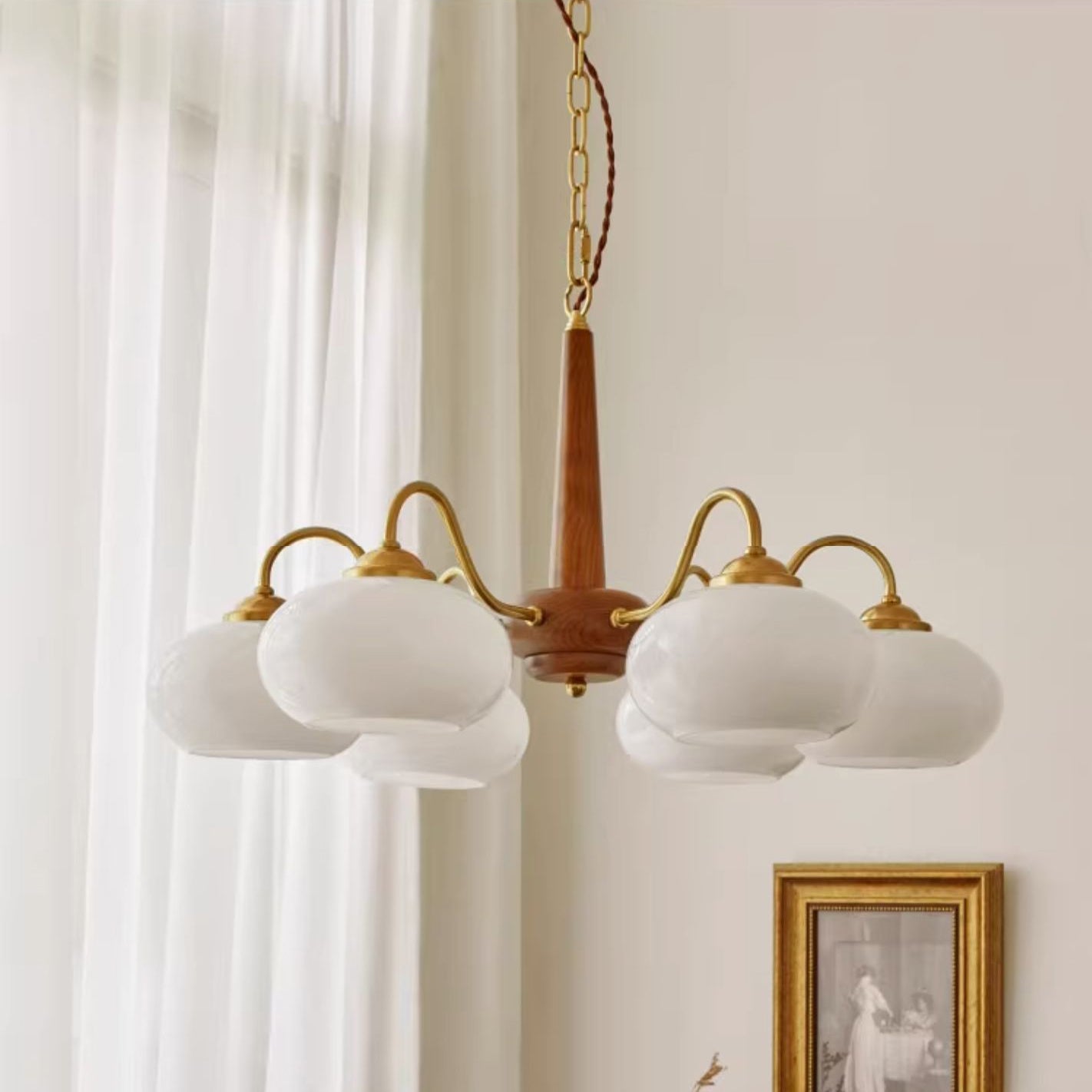 Velafield Persimmon Chandelier