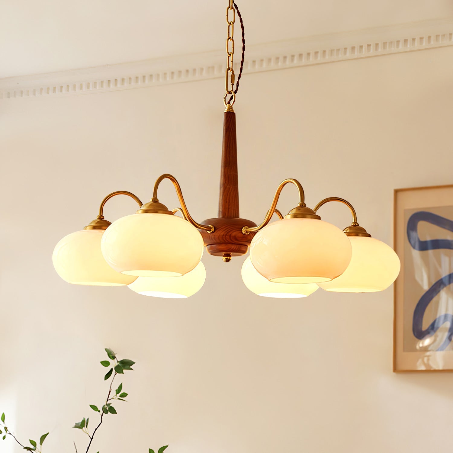 Velafield Persimmon Chandelier