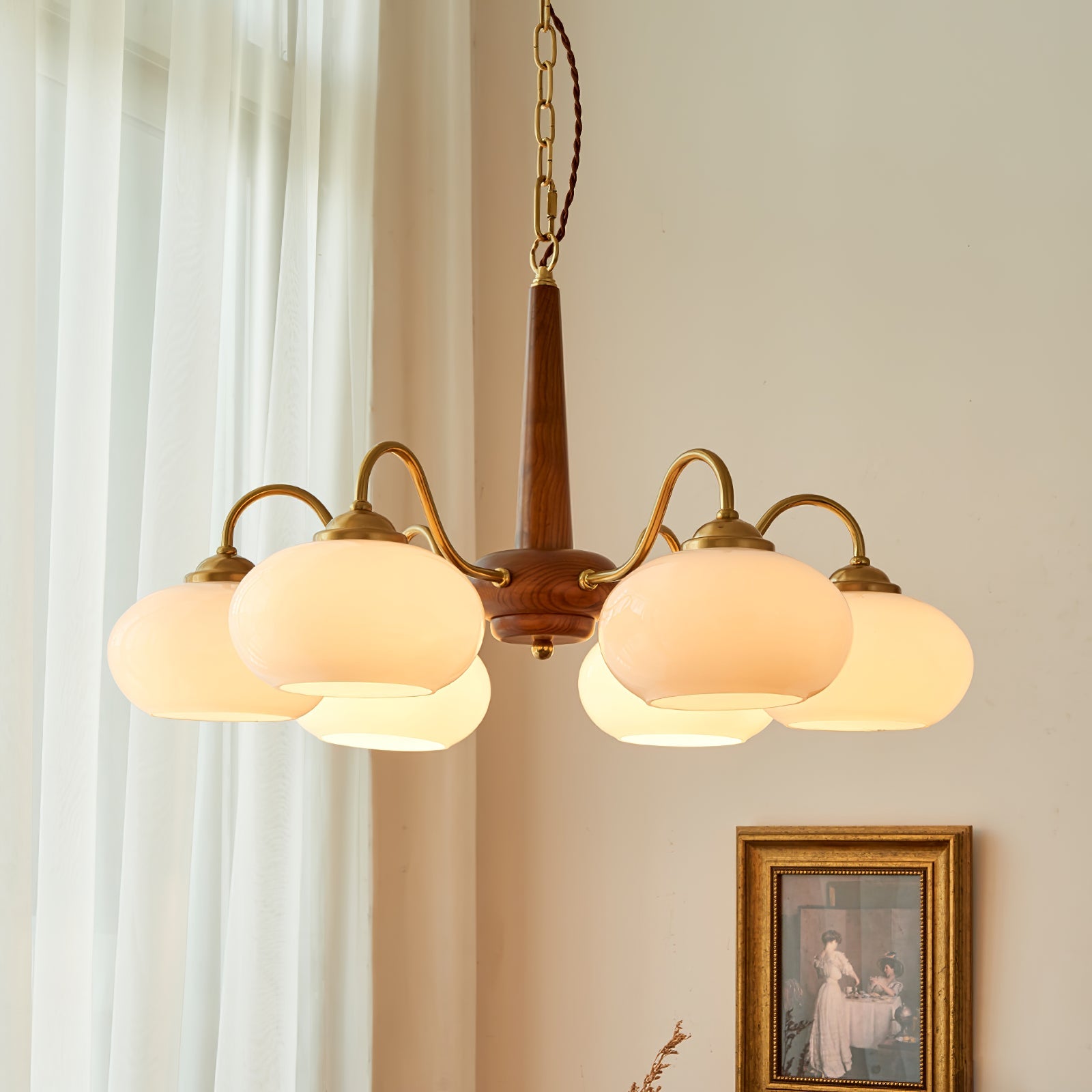 Velafield Persimmon Chandelier