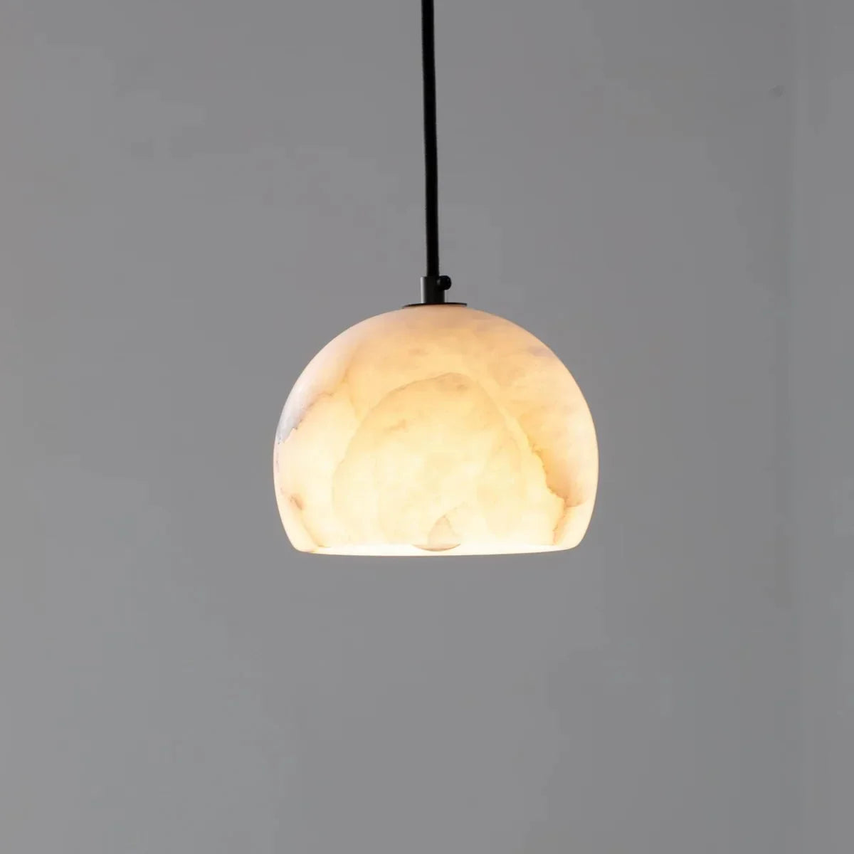 Nerea Alabaster Dome Staircase Chandelier