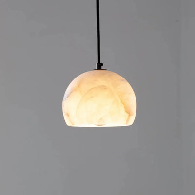 Nerea Alabaster Dome Staircase Chandelier