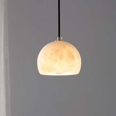 Nerea Alabaster Dome Staircase Chandelier