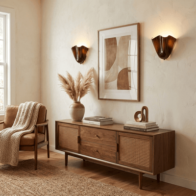 Delaford Glass Indoor Wall Light