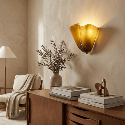 Delaford Glass Indoor Wall Light