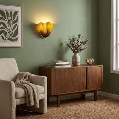 Delaford Glass Indoor Wall Light