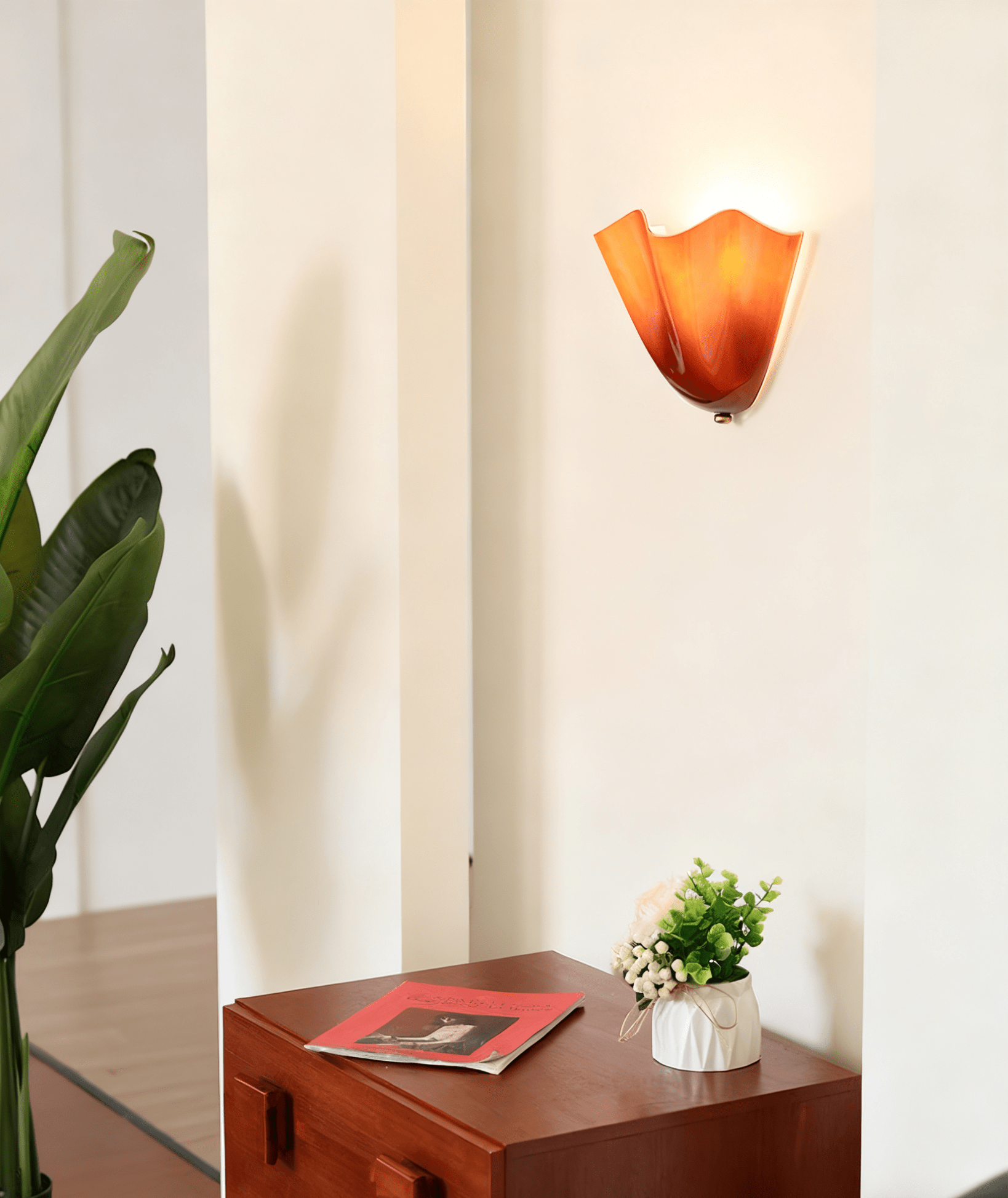 Delaford Glass Indoor Wall Light