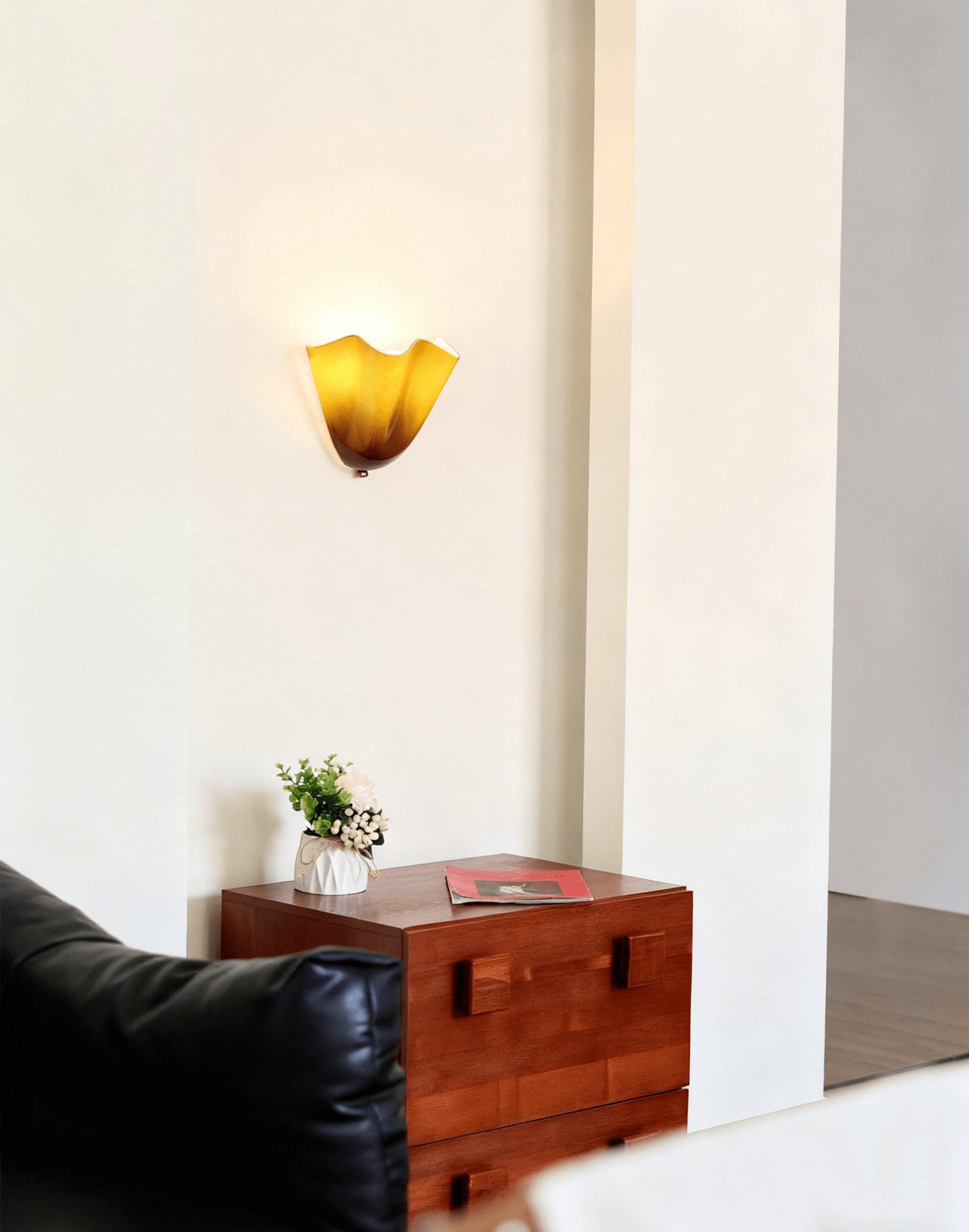 Delaford Glass Indoor Wall Light