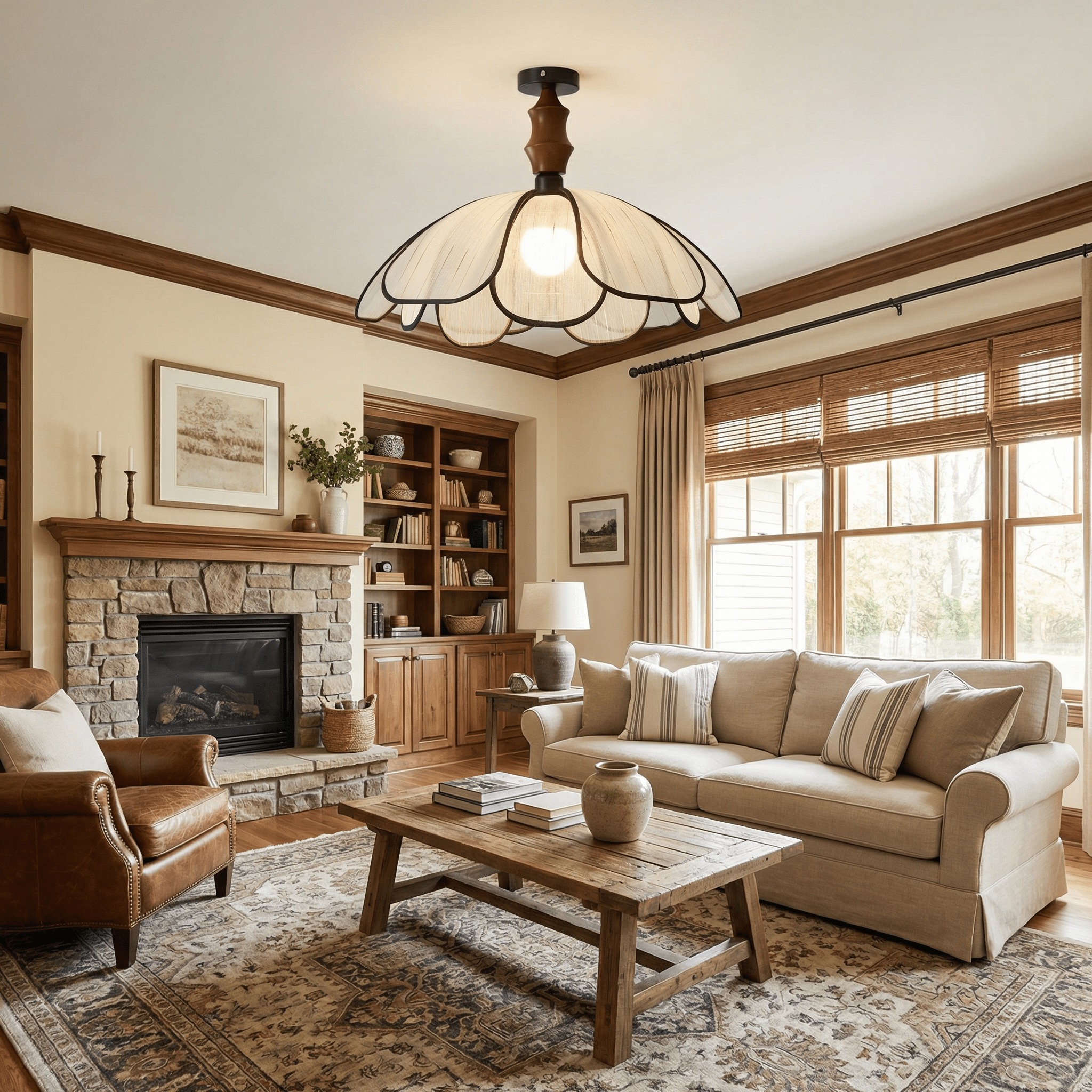 Petaline Whisper Ceiling Lamp