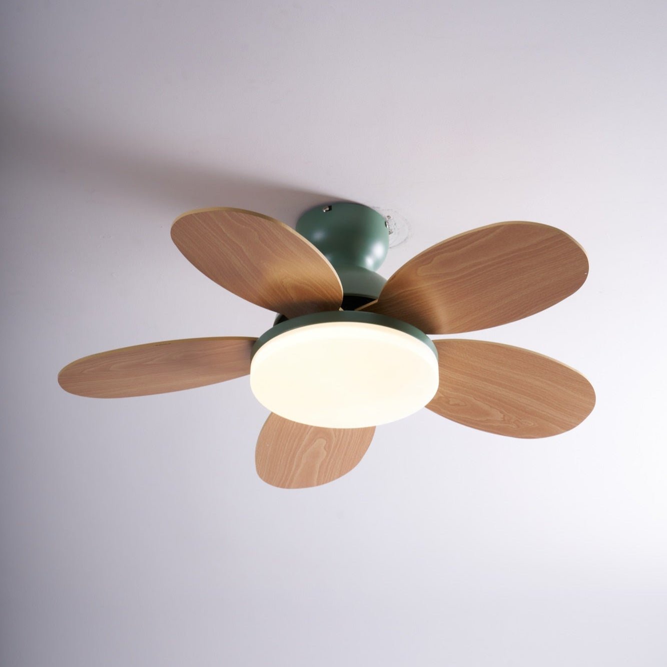 Eireise Colorful Glass Kids Ceiling Fan Light