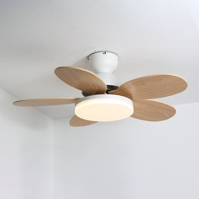 Eireise Colorful Glass Kids Ceiling Fan Light