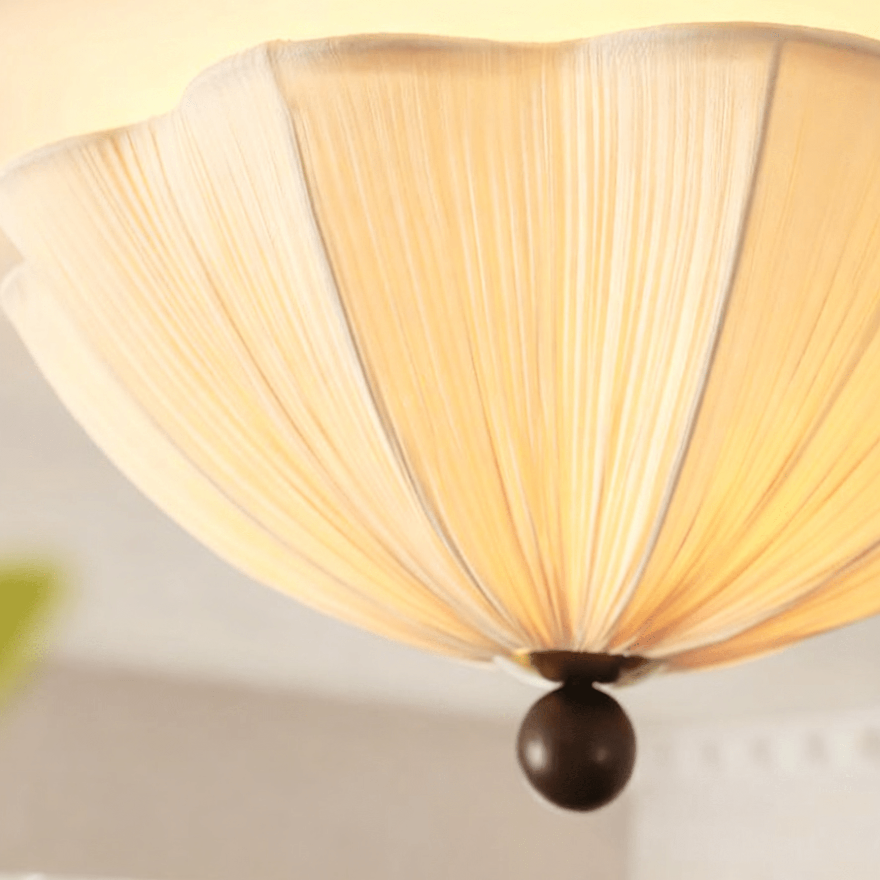 Petals Fabric Ceiling Light - Neutral Decor