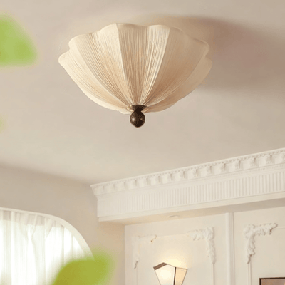 Petals Fabric Ceiling Light - Neutral Decor