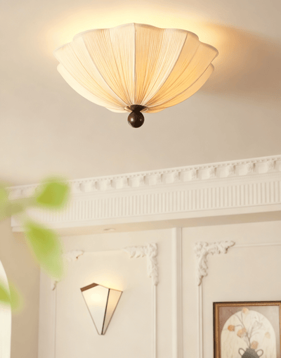 Petals Fabric Ceiling Light - Neutral Decor