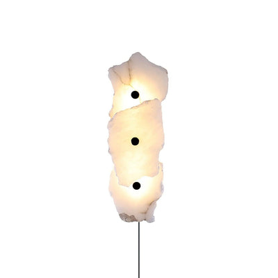 Nivarelia Alabaster Plug-in Wall Lamp
