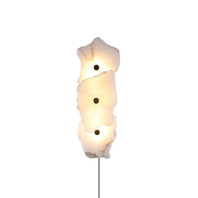 Nivarelia Alabaster Plug-in Wall Lamp