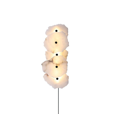 Nivarelia Alabaster Plug-in Wall Lamp