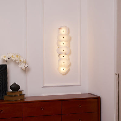 Ritta Alabaster Flower Wall Lamp
