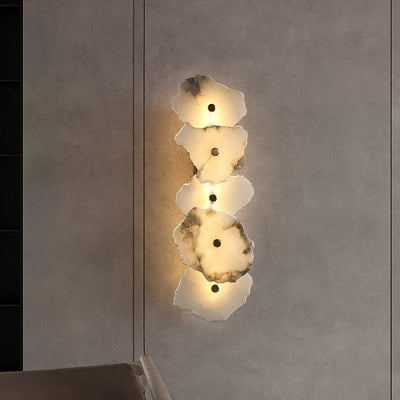Ritta Alabaster Flower Wall Lamp
