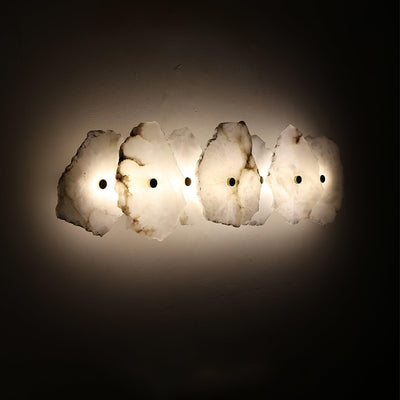 Ritta Alabaster Flower Wall Lamp