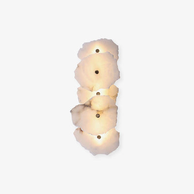 Alaeila Floral Cluster Alabaster Wall Light - Neutral Decor