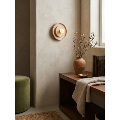 Lumenhart Travertine Wall Sconce