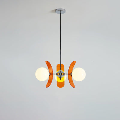 Aira  Chandelier Brown &Orange