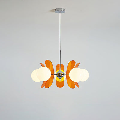 Aira  Chandelier Brown &Orange
