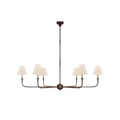 Arthaila Vintage Industrial Grande Fabric Chandelier - Neutral Decor