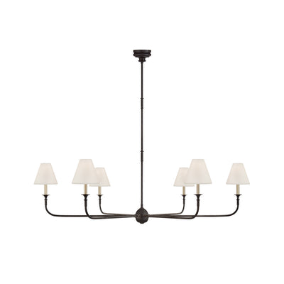 Arthaila Vintage Industrial Grande Fabric Chandelier - Neutral Decor