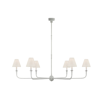 Arthaila Vintage Industrial Grande Fabric Chandelier - Neutral Decor