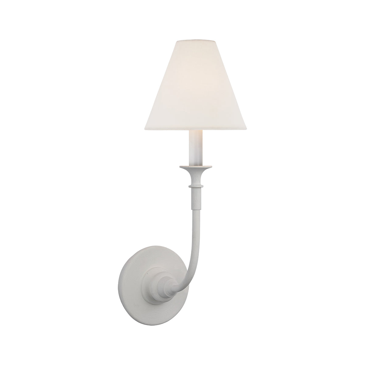 Cygnus Modern Minimalist Traditional Black Fabric Wall Lamp - Neutral Decor