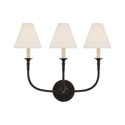 Cygnus Modern Minimalist Traditional Black Fabric Wall Lamp - Neutral Decor