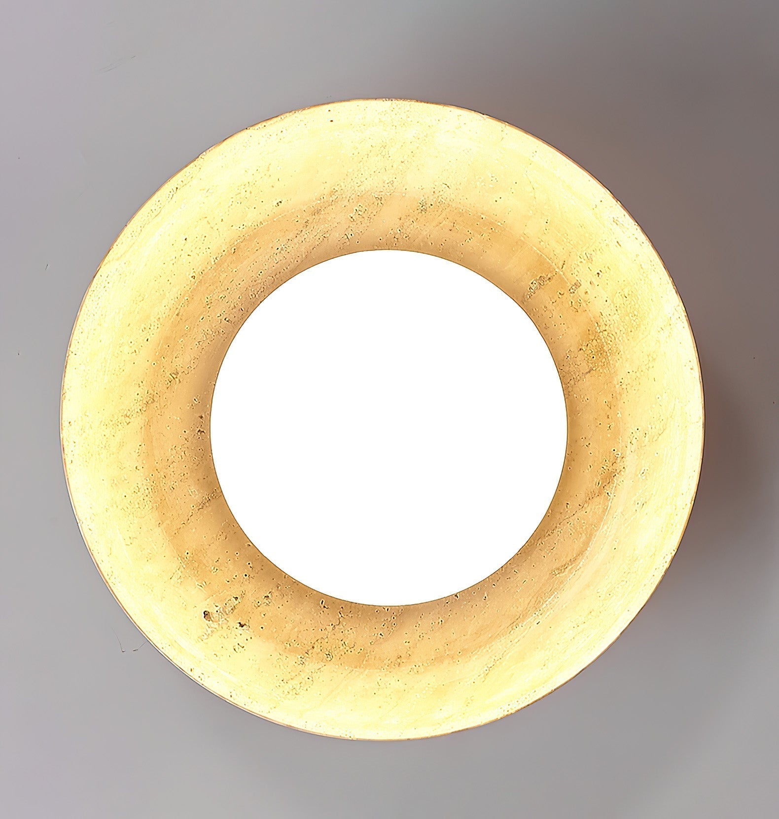 Cuvela Travertine Ceiling Lamp